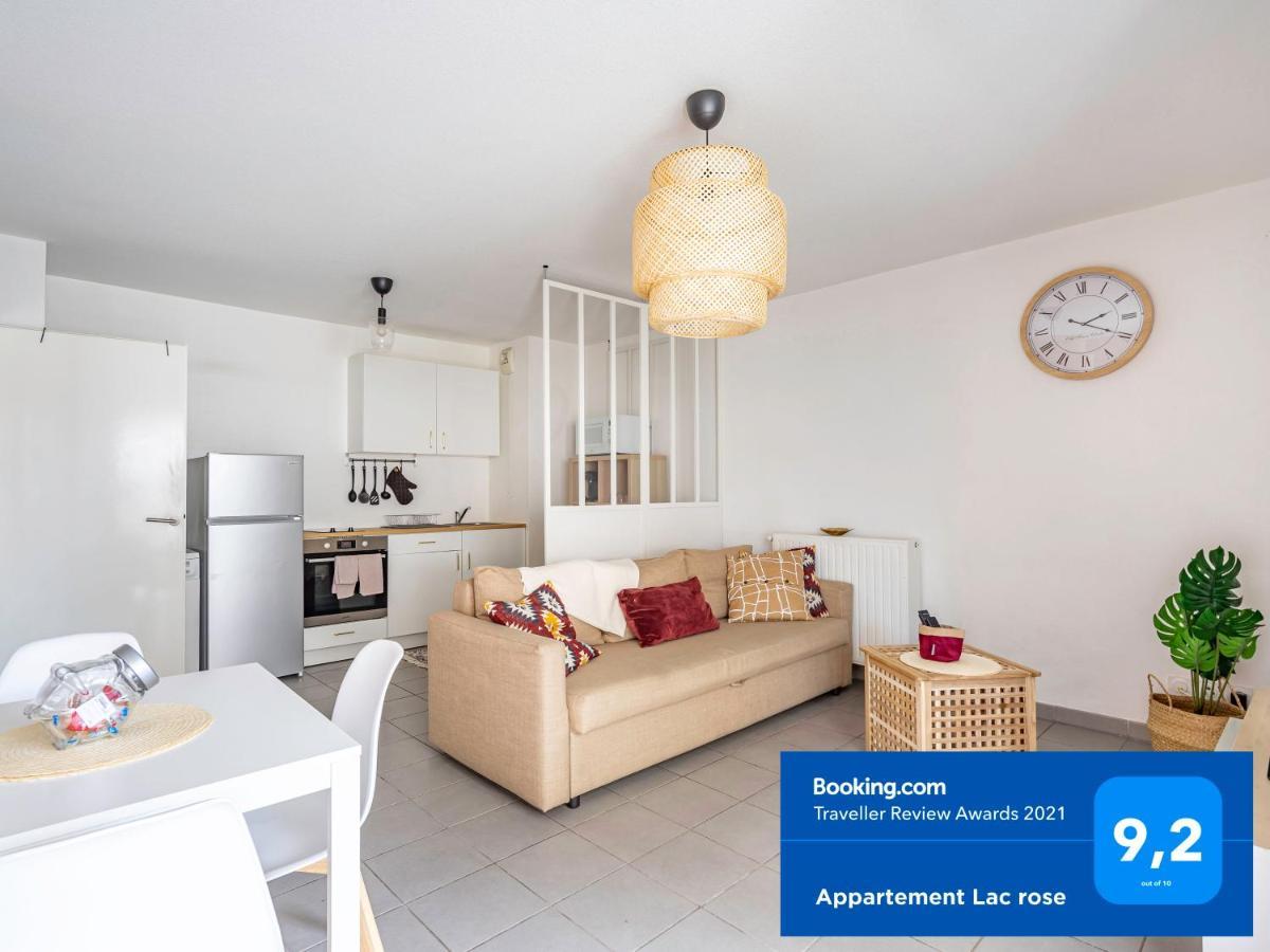 Appartement Lac rose - Parking, Métro, jusqu'à 4 personnes Marsiglia Esterno foto