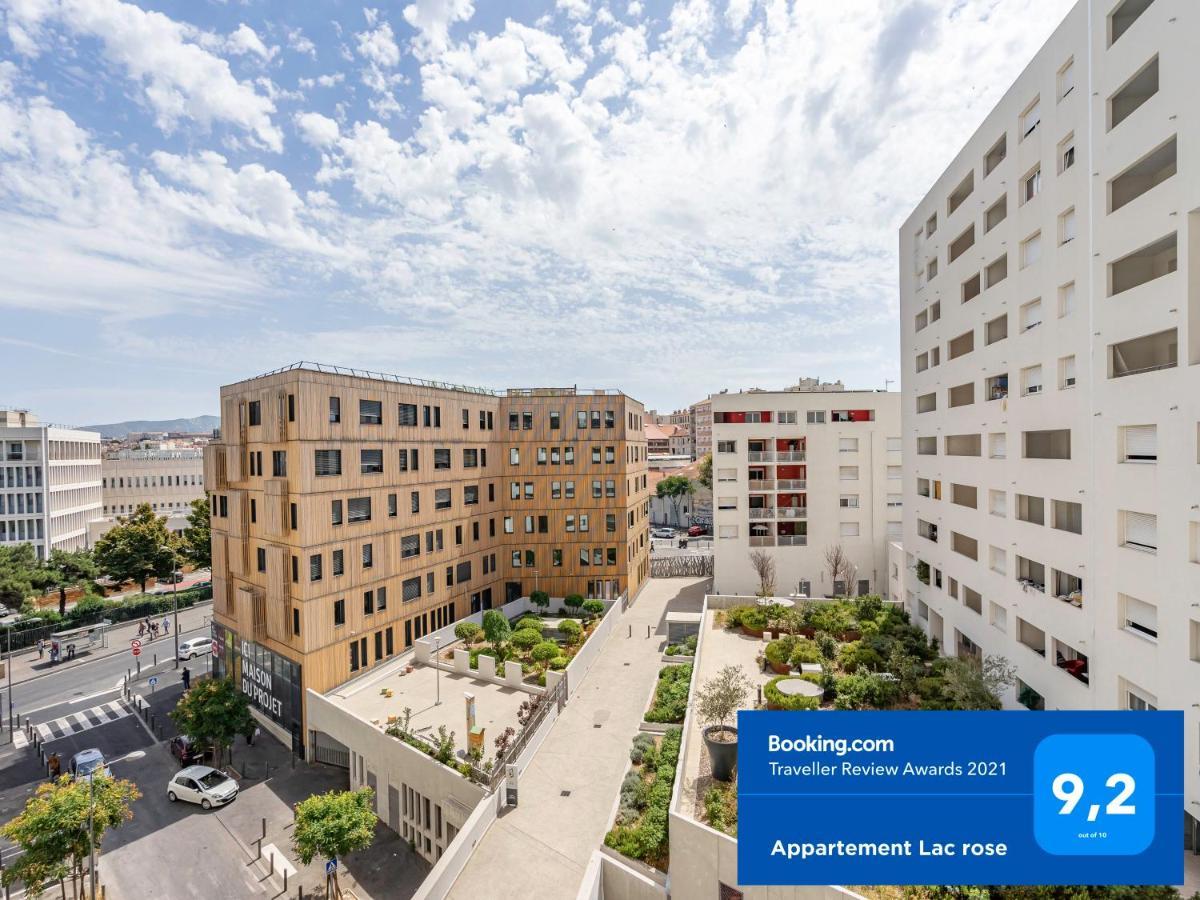 Appartement Lac rose - Parking, Métro, jusqu'à 4 personnes Marsiglia Esterno foto
