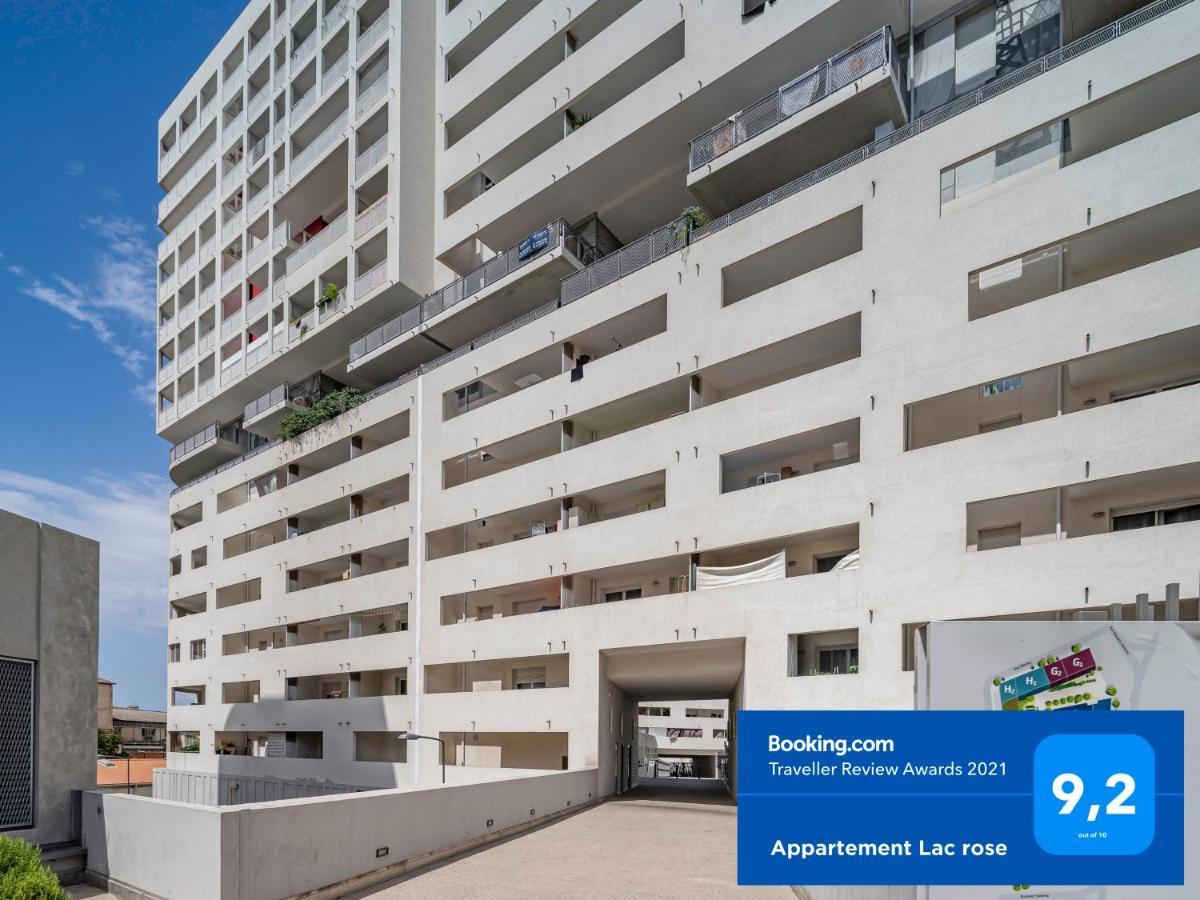 Appartement Lac rose - Parking, Métro, jusqu'à 4 personnes Marsiglia Esterno foto