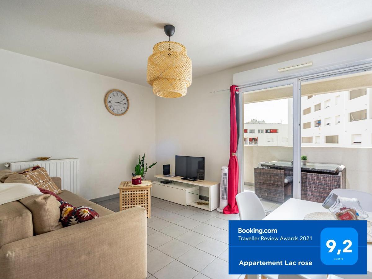Appartement Lac rose - Parking, Métro, jusqu'à 4 personnes Marsiglia Esterno foto